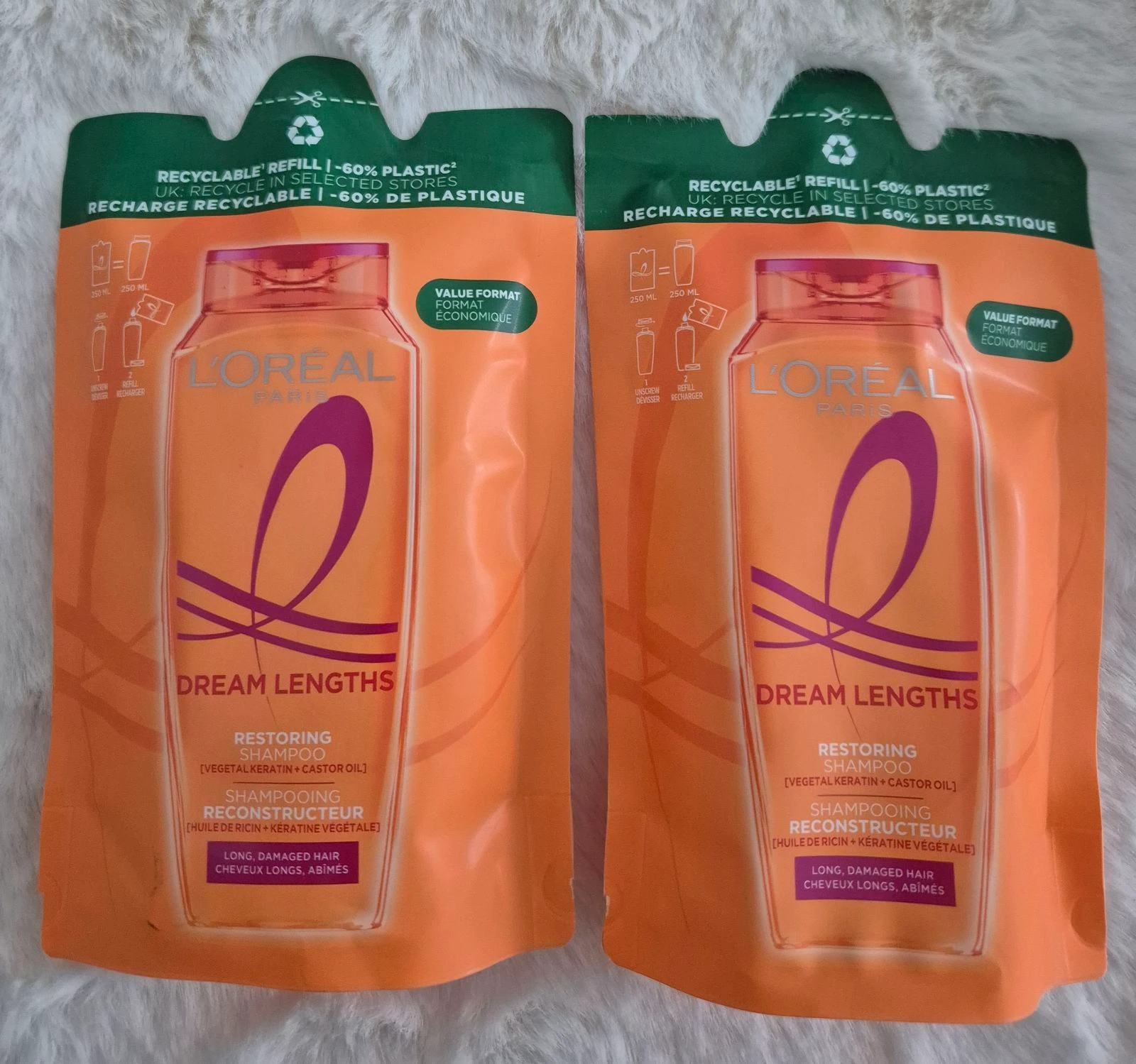 Shampoing reconstruction Dreams lengths